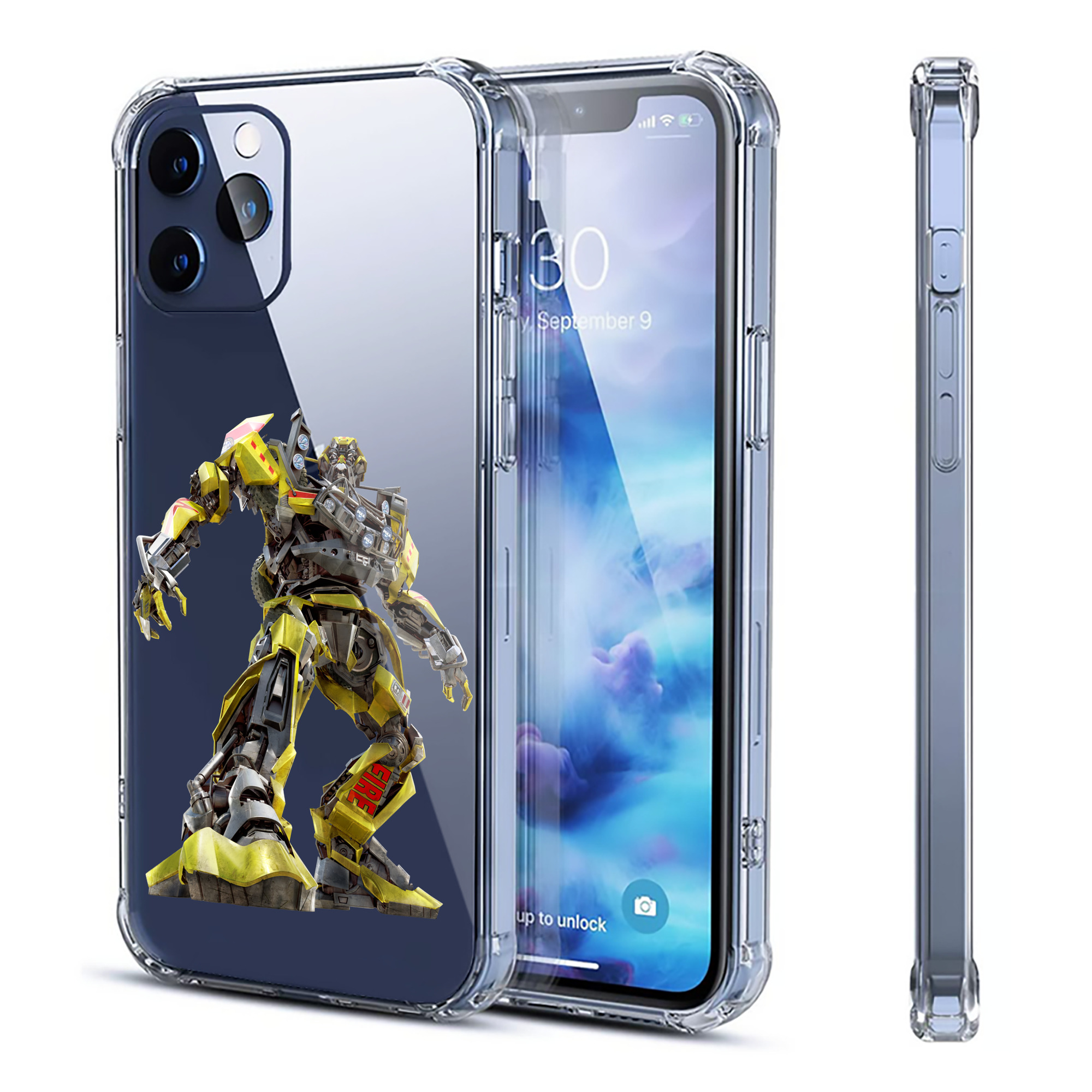 （画像用）  【iPhone 12シリーズ対応】透明スマホケース（クリアソフトケース）
